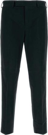 Pantaloni Torino Black Flat Front Pants