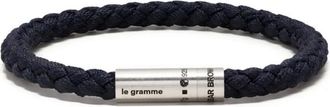 Le Gramme Bracelets, male, Blue, M, Nato Bracelet