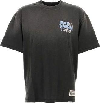 Represent T-shirt Iron Maiden con stampa - Nero