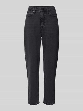 Armedangels Mom Fit Jeans aus Baumwoll-Mix mit Lyocell-Anteil Modell MAIRAA in Black, Gr&ouml;&szlig;e 26/32