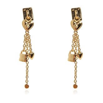 Chlo&eacute; Lange Oorbellen - Dames - Oorbellen - Geel - ONE Size - Accessoires