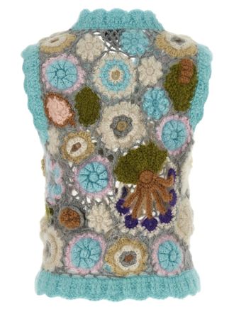 Ganni Vest - Turquoise