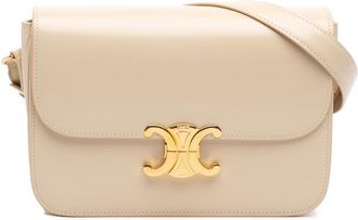 Celine Pre-owned Celine Classique Shiny Calfskin Triomphe Crossbody Ladies OVB2MVMY21XNATJS