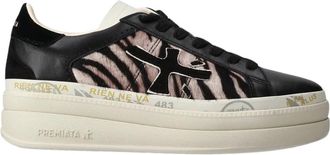Premiata Claudia Sneakers - Dames - Sneakers - Zwart - 40 EU - Schoenen