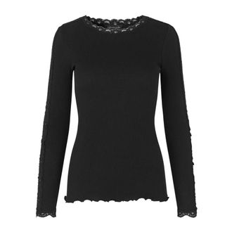 Rosemunde Dames, Tops, Zwart, Maat: S Katoen