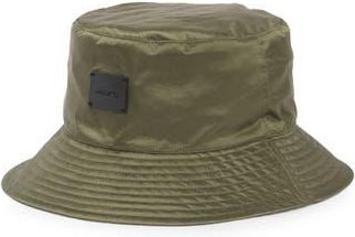 AllSaints Taffeta Bucket Hat in Khaki at Nordstrom Rack