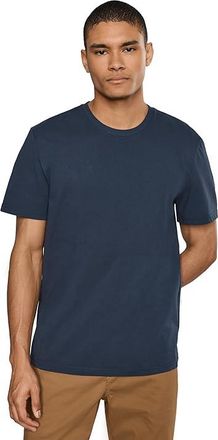 Liverpool L.A. Short Sleeve Crew Neck T-Shirts Mens T Shirt Navy : 2XL, Cotton/Polyester