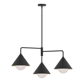 Netlighting Alora Mood Remyck Multi Arm Pendant Matt Black 3x E27
