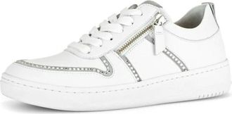 Gabor Sneakers - Dames - Schoenen - Wit - Maat: 38 EU Leer