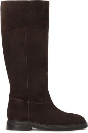Kazar Alme Hoge Laarzen - Dames - Hoge Laarzen - Bruin - 37 EU - Leer - Schoenen