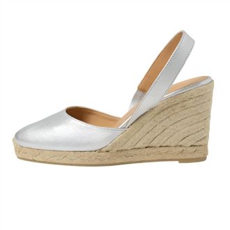 Castaner Womens Carissa Espadrille In Plata