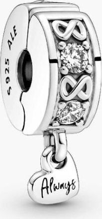 Pandora Infinity Sterling Silver Clip