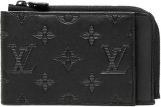 Louis Vuitton Pre-owned Bi-fold Portemonnee - Heren - Vintage Accessoires - Zwart - ONE Size - Leer - Vintage