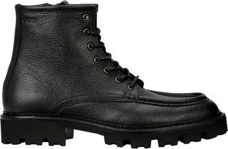 HUGO BOSS Schoenen, Heren, Zwart, 42 EU, Leer, Moderne Italiaanse leren laarzen Julyo_Halb_gr