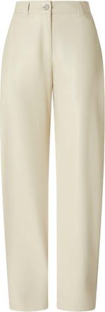 Pinko Womens Trousers Beige Polyester