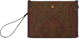Etro Medium Paisley Jacquard Pouch