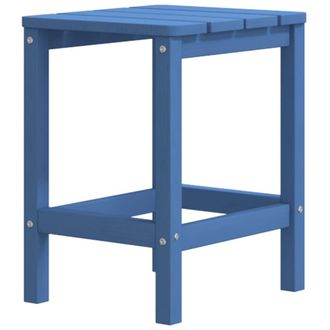 vidaXL Mesa De Jard&iacute;n Adirondack Hdpe Azul Agua 38x38x46 Cm Vidaxl