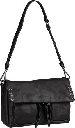 Fredsbruder FREDsBRUDER Rebel At Heart Big Shoulder Bag Leather Black