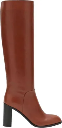 Sartore Cavaillon Heeled Boot - female - SARTORE - Heeled Boots - Brown - 4 1/2 UK - Shoes