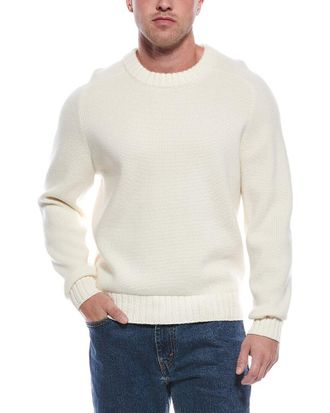 Theory Heavy Wool & Cashmere-Blend V-Neck Sweater