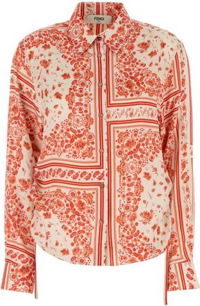 Fendi Multicolour Floral Printed Shirt