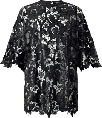 Roberto Cavalli Dames, Blouses & Shirts, Zwart, Maat: M