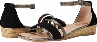 Eric Michael Womens Perry Sandal In Black Combo