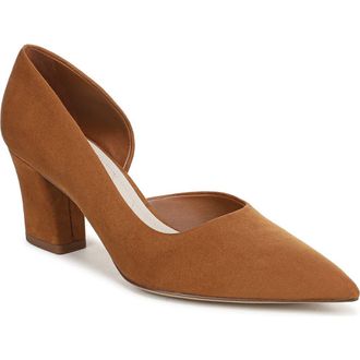 Franco Sarto Clovis Half dOrsay Pump in Saddle Brown at Nordstrom Rack, Size 5.5