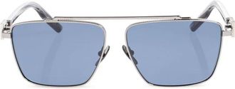 Dolce & Gabbana Dg 2336 Zonnebril - Heren - Zonnebrillen - Grijs - 59 MM - Accessoires