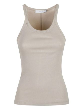 Iro ribbed tank top - women - Cotton - M - Neutrals