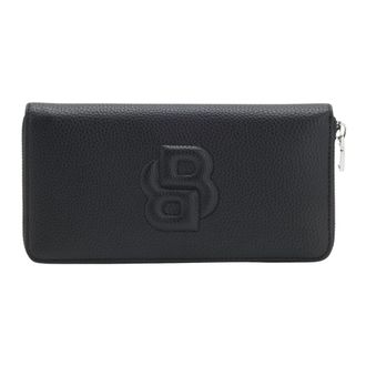 HUGO BOSS Accessoires, Dames, Zwart, ONE Size, Anett Ritssluiting Portemonnee