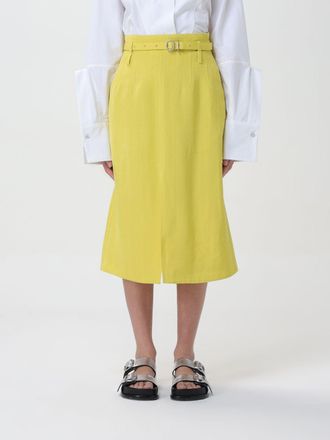 Jil Sander Gonna Jil Sander in misto seta