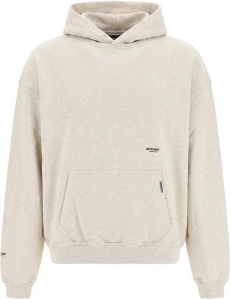 Represent Felpa con cappuccio Micro Owners Club - - Sweatshirts & Hoodies - Uomo - Beige - M