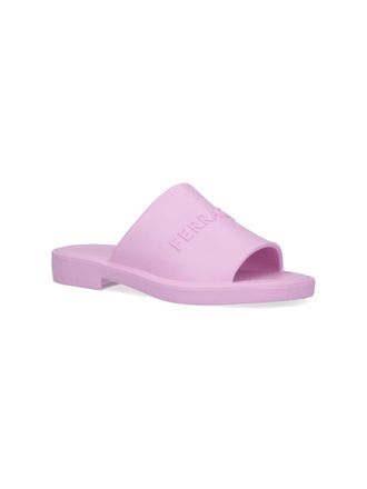 Ferragamo Womens Sandals Pink Gomma