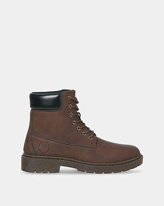 Jack & Jones Jack & Jones Ainsworth PU Boots - Brown