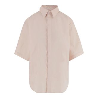 SA SU PHI Shirts, female, Pink, Size: 2XS Cotton Blend Shirt