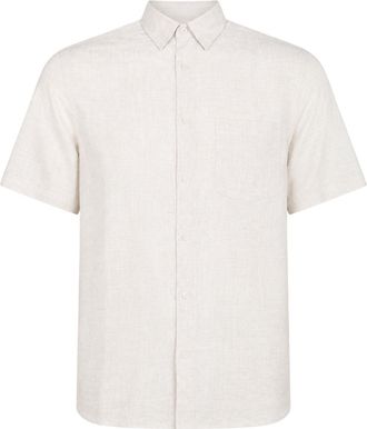 Ted Baker Palomas Stone Linnen Overhemd