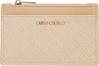 Carlo Colucci Accessoires, unisex, Beige, ONE Size, Kaarthouder