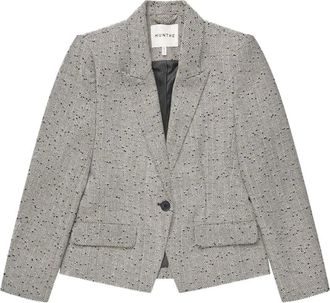 Munthe Blazer - Dames - Jassen - Grijs - Maat: XL Denim