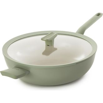 Berghoff Leo Balance Nonstick Wok & Lid Set in Sage at Nordstrom Rack
