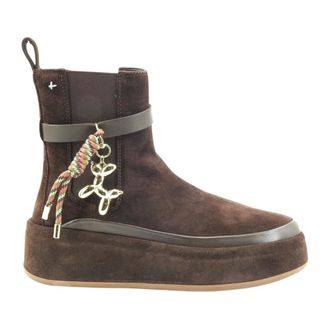 Gio+ Rosita06 Chelsea Boot - Dames - Schoenen - Bruin - Maat: 36 EU Leer