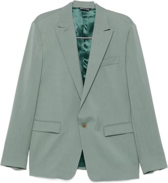 Costumein Enkelrijig Jasje - Heren - Blazers - Groen - L - Wol - Jassen