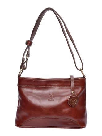 Luisa Vannini Bordeauxrood Rundleer Tas