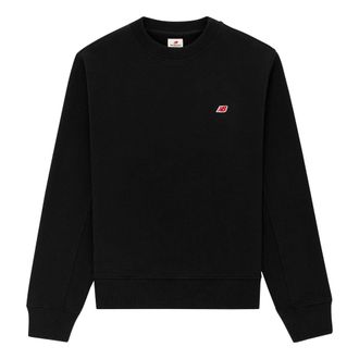 New Balance Made in USA Core Sweatshirt Asia Sizing Black MT21541-BK