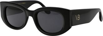 Victoria Beckham Stijlvolle zonnebril Vb 654S - Dames - Zonnebrillen - Zwart - 50 MM - Accessoires