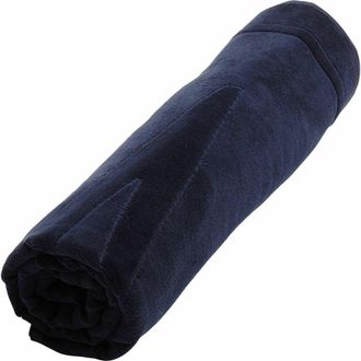 Vilebrequin Organic Cotton Solid Jacquard Towel in Bleu Marine at Nordstrom