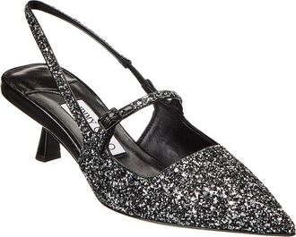 Jimmy Choo London Didi 45 Glitter Slingback Pump
