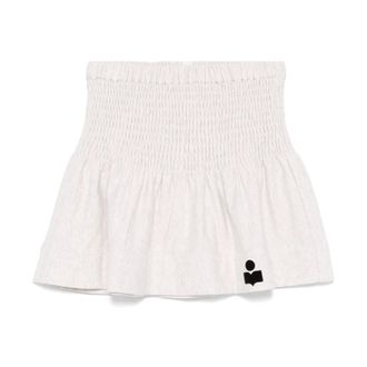 Isabel Marant Dames, Rokken, Beige, Maat: S Katoen