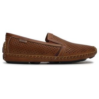 Pikolinos Jerez 09Z-3100 Leather Mens Slip On Shoes - Brandy - Size:UK 11.5-12
