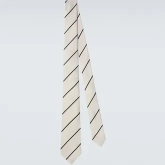 Tom Ford Striped silk jacquard tie